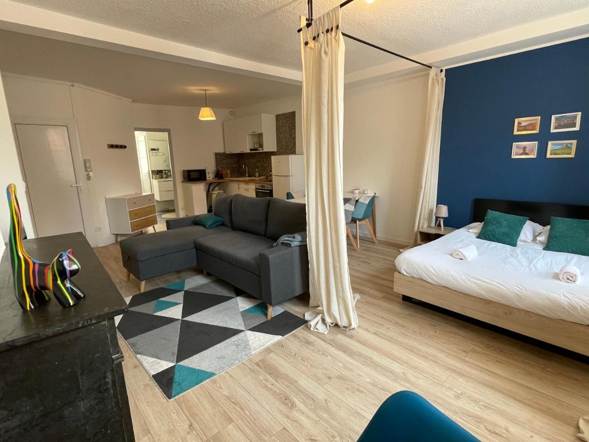 Grand Studio Lumineux Et Idealement Place. Apartment Macon Bagian luar foto