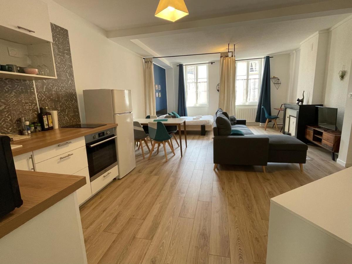 Grand Studio Lumineux Et Idealement Place. Apartment Macon Bagian luar foto